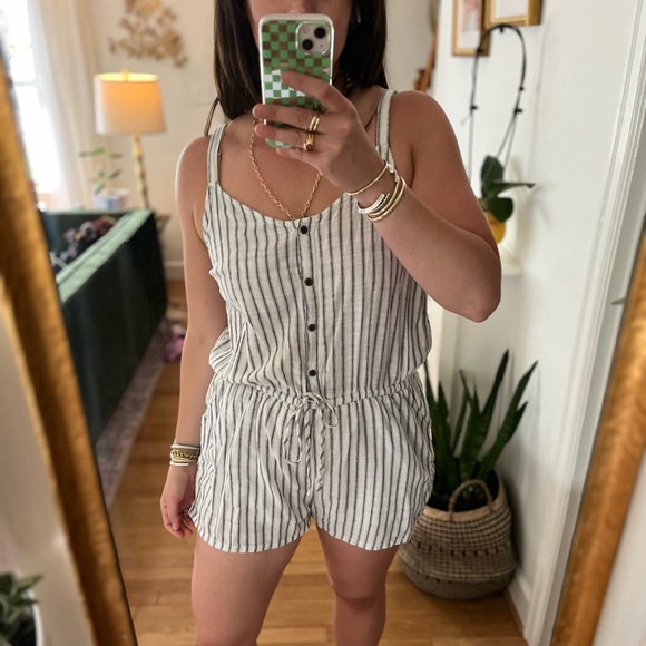 Old Navy Pants - Old Navy Striped Romper